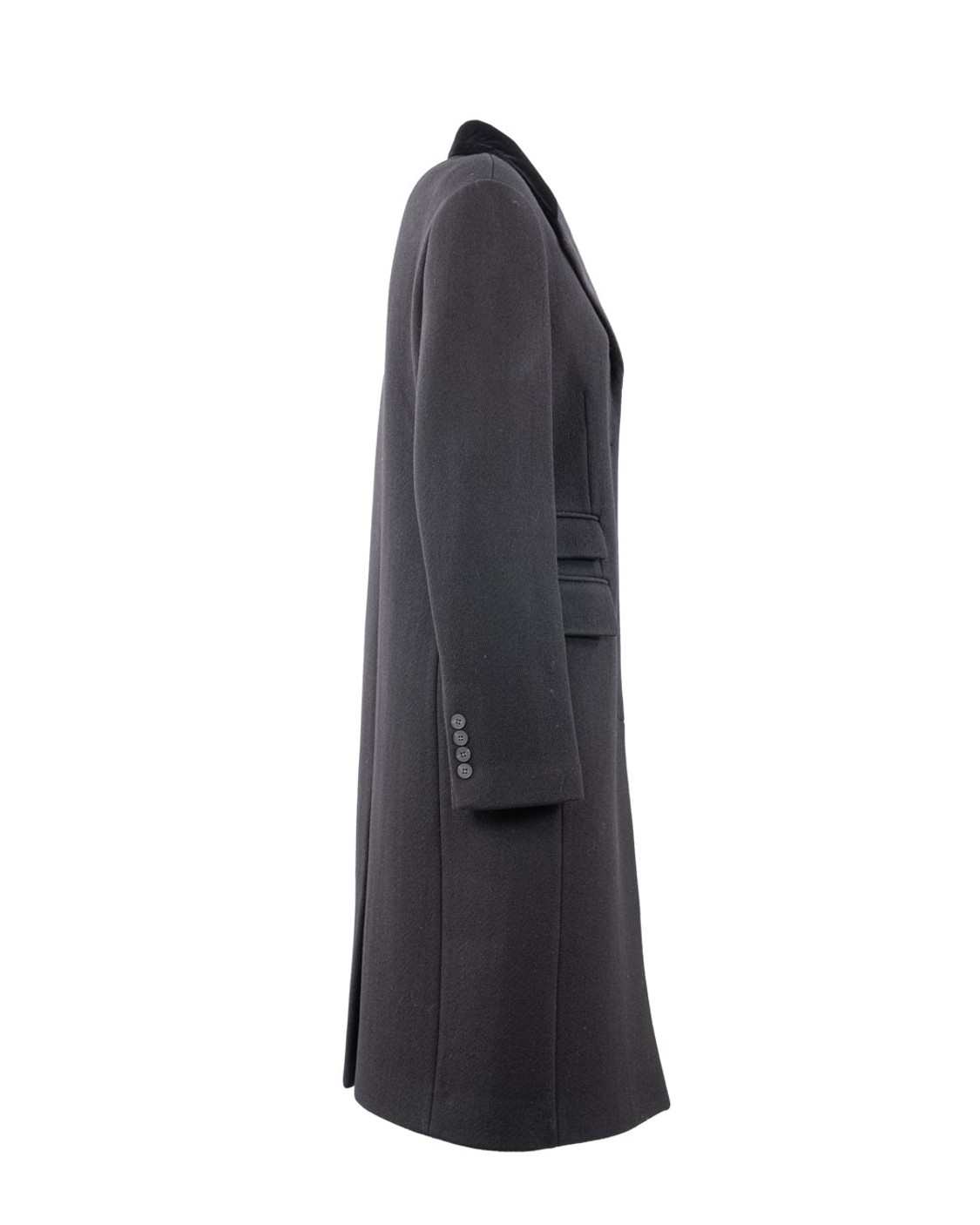 shop EMPORIO ARMANI  Cappotto: Emporio Armani cappotto con rever in lana.
Lana cavalery.
Scollo con rever.
Collo in velluto.
Abbottonatura frontale nascosta.
Maniche lunghe.
Polsini con bottone.
Tasca pochette.
Tasche con flap.
Spacco sul retro.
Capo foderato.
Composizione: 100% lana vergine; tessuto secondario: 65% viscosa, 35% cupro; fodera principale: 100% poliestere; fodera secondaria: 51% lana vergine, 41% poliestere.
Made in China.. EW001384 AF10228-UC001 number 9967546